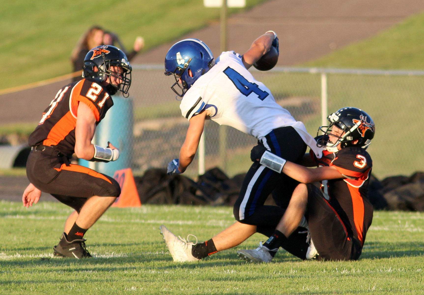 Saint Croix Central at Elk Mound football 8-29-19